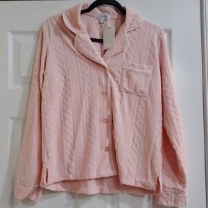 NWT PJ Salvage Baby Pink PJ Set